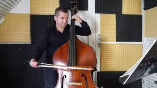 Double bass excerpt - W.A. Mozart, Symphony nr. 41, 4th movement