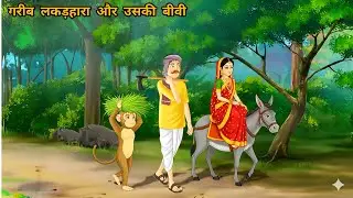 Gareeb Lakkadhara Aur Zalim Sahukaar | गरीब लकड़हारा और ज़ालिम साहूकार | Hindi moral story 