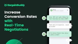 Sell More with AI Price Negotiations | Bargain Buddy for Shopify