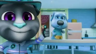Fireman Tom Splashes at Working Ben! (Sponsored By: Klasky Csupo 2001 Effects)