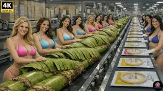 Inside the Largest High Teach Banana Condom Factory You Never Seen this  (Full Process)