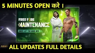 HOW TO OPEN FREE FIRE ?4th AUGUST All updates free fire|