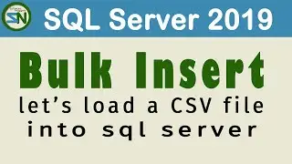 How to BULK LOAD data from a Flat File (CSV, Pipe Delimited) into SQL Server table / View.