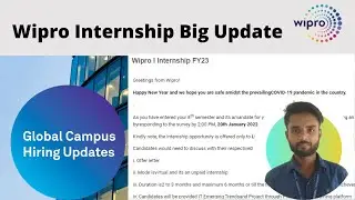 Wipro  Internship FY22 || Should I do or not?