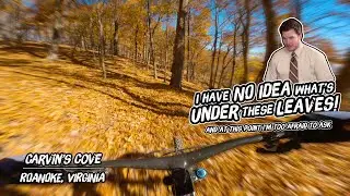 Leaf Peeping In Virginia (on my MTB) | Riding Carvin's Cove in Roanoke