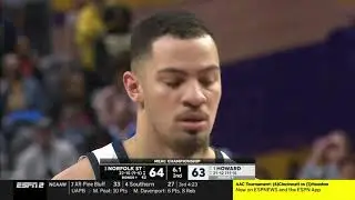 Howard Wins the MEAC Championship Game | Howard vs Norfolk State Full Ending 03-11-23