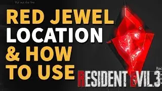 Red Jewel Location Resident Evil 3 (How to use Red Jewel)