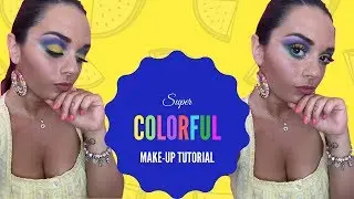 SUPER COLORFUL MAKEUP  !