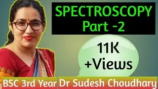 Bsc 3rd year online classes | Spectroscopy Part 2 | Physical Chemistry by Dr. Sudesh Choudhary