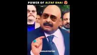 power of Altaf Bhai ❤️MQM 👑 #jiye muahjir 💕