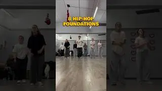 Hip Hop Foundation ✨ | 8 Moves #dance #beginners #shortvideo