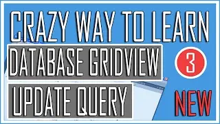 Visual Basic Advance Lesson 26 - Database GridView Update Query - Local Database (Crazy Tutorial)👍
