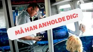 Hvad må bus- og togkontrollører?