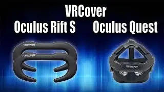 VR Cover for Quest and Rift S - Foam Replacement and Head Strap Foam Pad