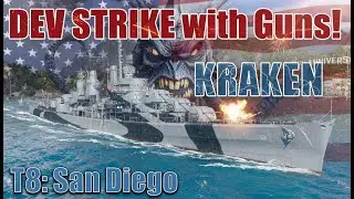 DEV STRIKE KRAKEN with Guns! San Diego.  Capt & Ship build guide. Tips, Tricks and Tutorial