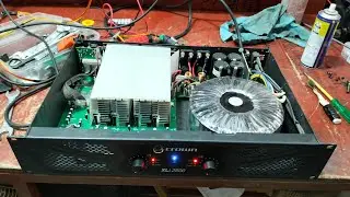Crown Xli 2500 Testing Amplifier Mr Audio Solution