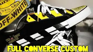 Custom OFF-WHITE Converse