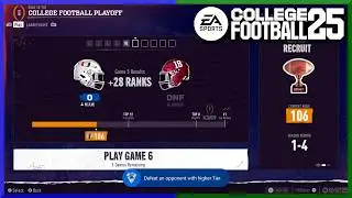College Football 25 - WHAT AN UPSET Achievement/Trophy
