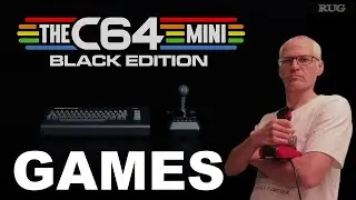 🔥🔥🔥The C64 Mini Black Games - All Games!🔥🔥🔥