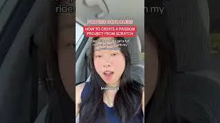How to create a passion project in high school