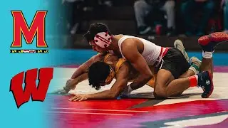 Maryland vs Wisconsin Full Duals Men's College Wrestling 2026