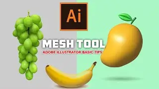 Mesh Tool : Adobe Illustrator : How to use the Gradient Mesh Tool in Illustrator