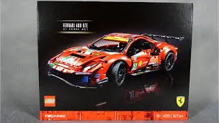 LEGO TECHNIC 42125 - FERRARI 488 GTE AF CORSE #51 - RECENZJA