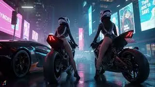 Neon Rider | 1-HR Melodic Techno & Progressive House Mix | Cyberpunk Music for Late Nights Vol. 3