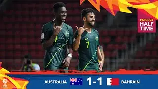 #AFCU23 M18 - AUSTRALIA 1 - 1 BAHRAIN : HIGHLIGHTS
