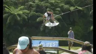 WinchFest Wakeboarding 2012 Highlights At Oakura New Zealand