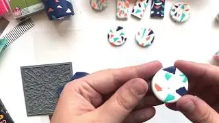 Tuto Porte-clé technique TERRAZZO FIMO-CERNIT