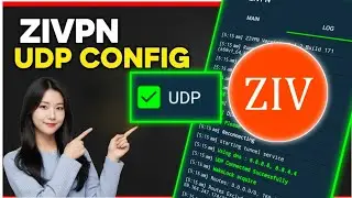 Как создать быструю конфигурацию и сервер ZIVPN UDP | Новое руководство по настройке