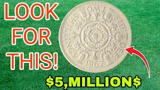 1965 & 1967 Two Shillings (Florin) | Elizabeth II Pre-Decimal UK Coin