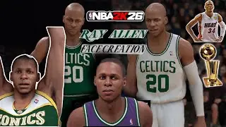 Ray Allen Face Creation 2K26 *BEST* Ray Allen Face Creation 2K26 + Jesus Shuttlesworth Face Scan