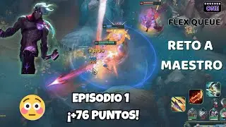 EP. 1 &ndash; &iexcl;+76 PUNTOS en mi primera partida! | Varus Flex | Reto: De Unranked a Maestro 🐣