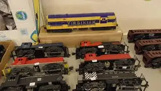 2021 METCA Train Show with Tables of O Gauge For Sale