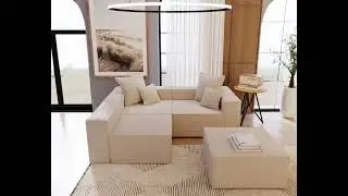 Product animation Sofa / Mask 3D Studio /  3DS MAX / CORONA