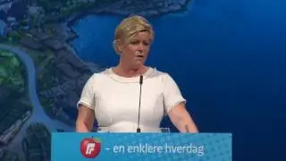 Siv Jensen: Vi skal styrke Forsvaret. Hyller veteranene.