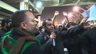 مشاركة الرادود يوسف الرومي بموكب عزاء اهالي البحرين في كربلاء المقدسة | ليلة 20 صفر 1436هـ
