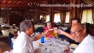 TOMANDO EL APERITIVO DESDE CABANILLAS GOLF CON JOSE JOAQUIN BROTONS Y JORGE ARMENTEROS