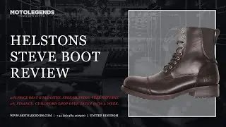 Helstons Steve boot review