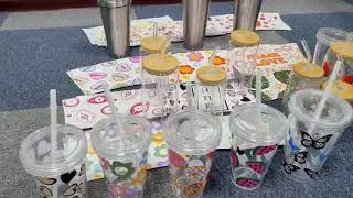 How to use uv dtf cup wrap