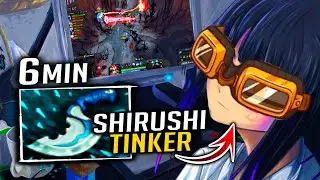 INSANE HAND SPEED TINKER GIRL | DOTA 2 7.32B | SHIRUSHI TINKER