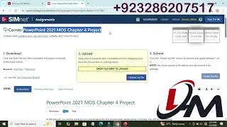 PowerPoint 2021 MOS Chapter 4 Project | SIMnet Help Guide | PowerPoint 2021 MOS Chapter 4 Project