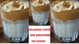 THE VIRAL DALGONA COFFEE CHALLENGE IN KENYA/SIMPLE RECIPE/NO WHISK/NO MACHINE