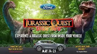 Jurassic Quest Drive-Thru, Nampa, ID, May 14-23, 2021