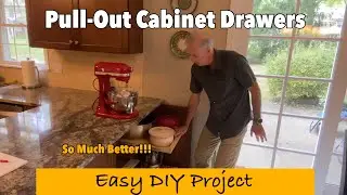 Revolutionize Your Kitchen With Pull-out Cabinet Shelves!