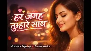 हर जगह तुम्हारे साथ ❤️ | Romantic Pop-Rap Song | Female Version | Hindi Love Song