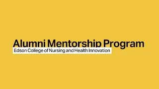 Edson College Alumni Mentorship Program