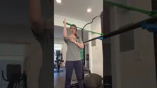 ER resisted shoulder press  | Well Equipt | Atlanta Physical Therapy